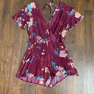 Cute floral romper